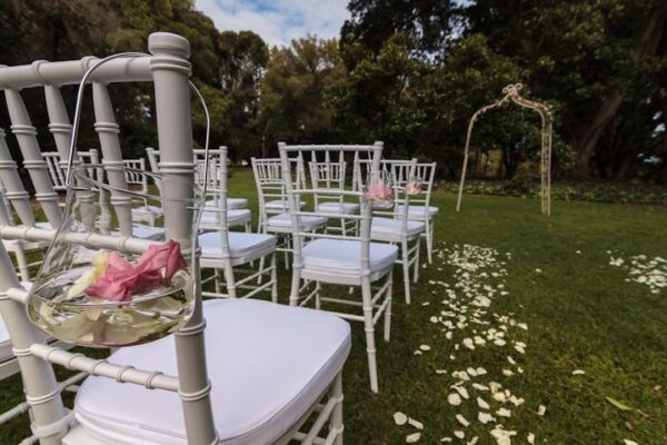 white tiffany chairs